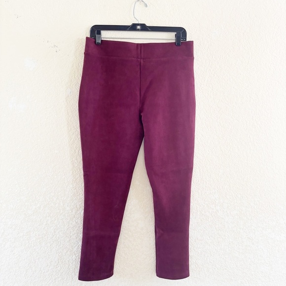 Pull on Suede dress pants NWOT Size 10 - Picture 4 of 9